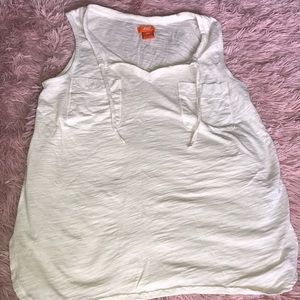 Cream colored tank top